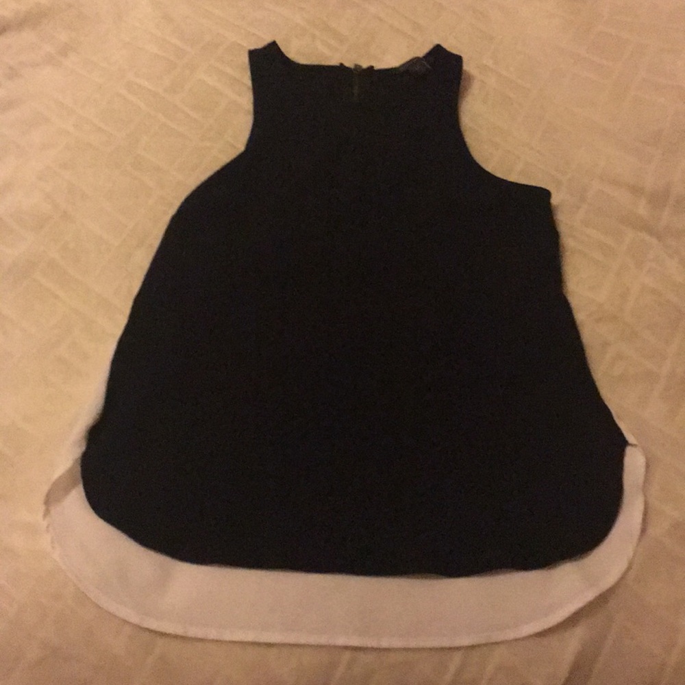 Banana Republic black and white camisole